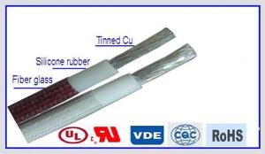 AWM 3122 Glass Fiber Braid Silicone Rubber Insulated Wire