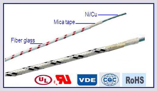  AWM 5128 Glass Fiber Braid Mica Tape Electric Wire  